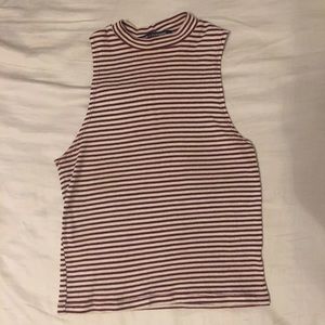 High neck tank top